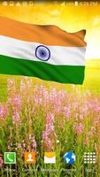 3D India Flag (Wallpaper) ảnh chụp màn hình 1