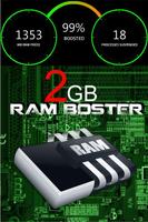 2 Gb RAM Memory Booster Cartaz