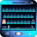 Techno Blue Elegant~Keyboard theme aplikacja