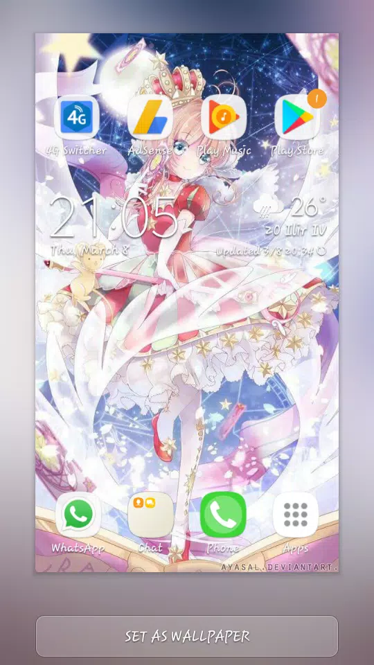 Android向けのカードキャプターさくらの壁紙アニメfansart Apkをダウンロードしましょう