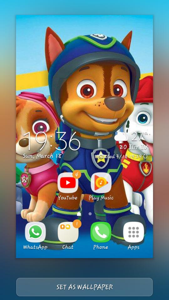 Paw Patrol Hd Wallpaper For Android Apk Download - dont play roblox on march 18 youtube