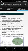 USSD & SMS (singamê message) captura de pantalla 3