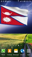 3D Nepal Flag Wallpaper screenshot 3