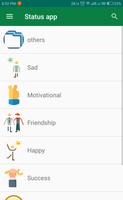 Status App for social medias โปสเตอร์