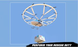 Volocopter: Police Helicopter City Rescue screenshot 2
