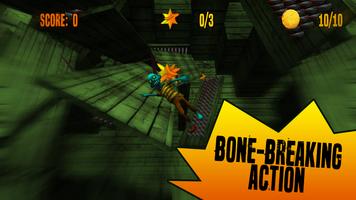 Pchnąć Zombie: 3D Ragdoll screenshot 1