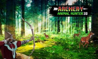 3D memanah Animal Hunter poster
