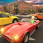 Bald Stickman Green Hero Crime City ikona