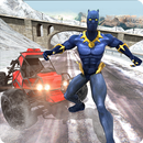 Superhero Buggy Car: Winter Sports Risky Road Race APK