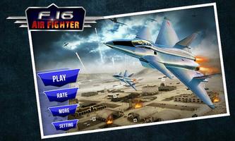 F16 Air Fighter Rivals Sim Affiche