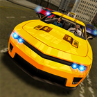 Taxi Driver moderne: City Cab Driving Sim 2018 icône