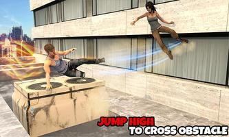 Parkour 3D: Roof Stunts Simulator 스크린샷 2