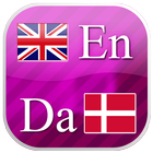 English - Danish flashcards icono