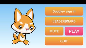 Cute Cat Run and Jump โปสเตอร์