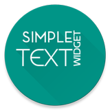 Simple Text Widget (Any Text) APK