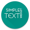 Simple Text Widget (Any Text)