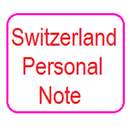 Switzerland Personal Notepad aplikacja