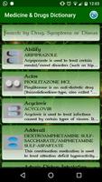 Medicine & Drugs Dictionary poster