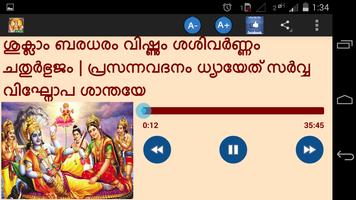 Vishnu Sahasranamam Karaoke captura de pantalla 3