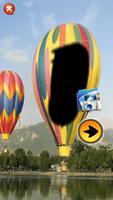 Hot Air Balloon Photo Editor Affiche