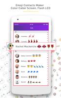 Emoji Contacts Maker Color Caller Screen Flash LED ảnh chụp màn hình 3