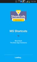 MS Shortcuts الملصق