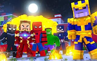 Skin AVENGERS For MCPE постер