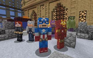 Skin AVENGERS For MCPE imagem de tela 2