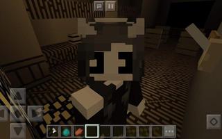 Skin Bendy For MCPE Affiche