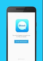 Messenger and Chat for Skout plakat