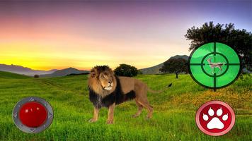 Wild Lion Simulator 海报