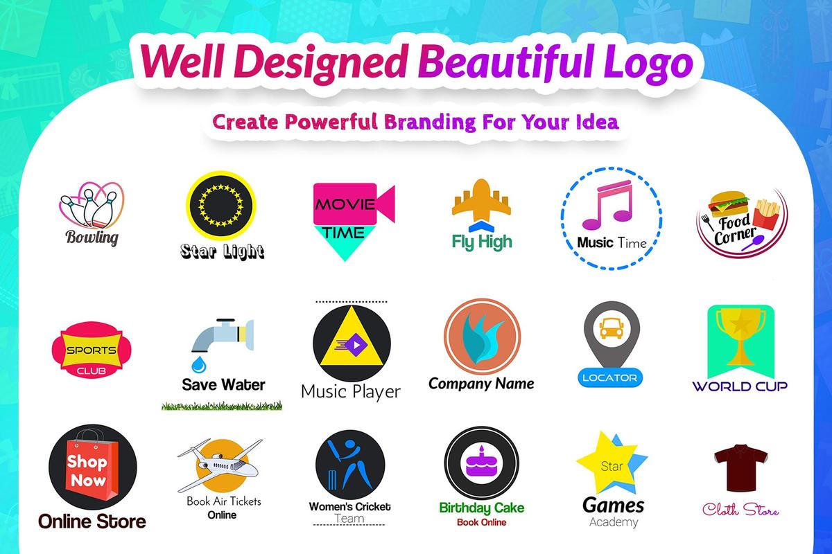Pembuat logo desain logo generator APK Download Gratis 