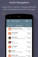 SMS Zeitplan Screenshot 2