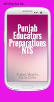 Punjab Educators - NTS Guide poster