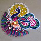 Rangoli Designs Videos For All ไอคอน