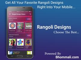 Rangoli Designs Videos For All Affiche