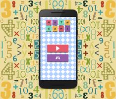 Math Game - Brain Workout پوسٹر