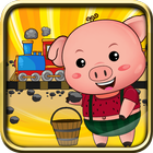 ikon Piggy On The Railway