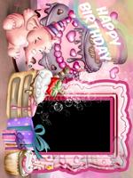 Birtday Photo Frame Poster
