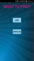 Log and Antilog Calculator Affiche