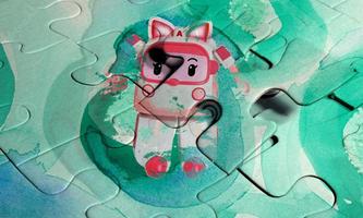 Painting Puzzle Robocar Art Jigsaw 截图 2