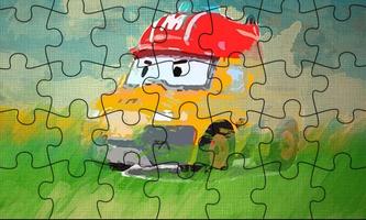 Painting Puzzle Robocar Art Jigsaw 截图 3