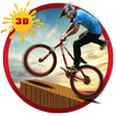 Impossible Rooftop BMX Bicycle Stunt Track Race 3D