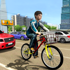 City Bicycle Simulation : Newspaper Delivery icon