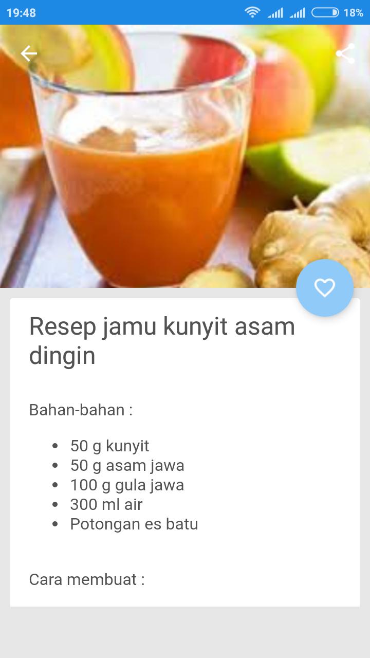 Cara Membuat Jamu Kunyit Asam for Android - APK Download
