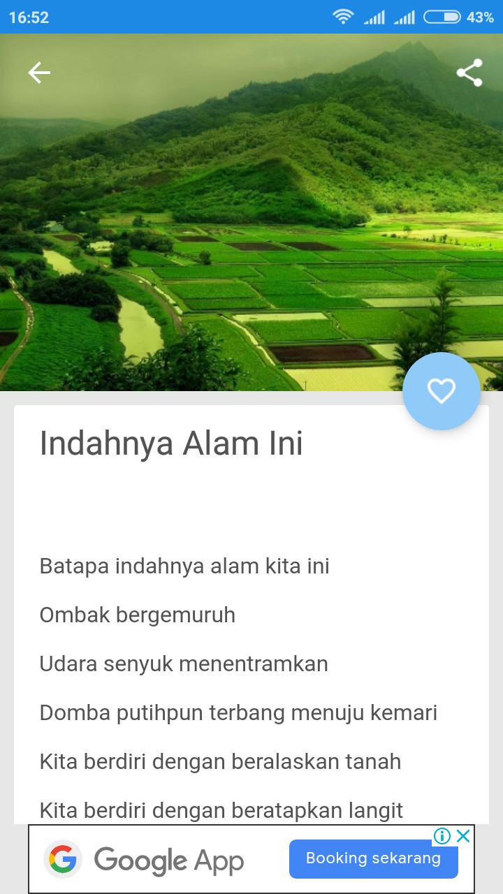  Puisi Keindahan Alam  Semesta for Android APK Download
