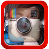 Transparent theme instagram-icoon