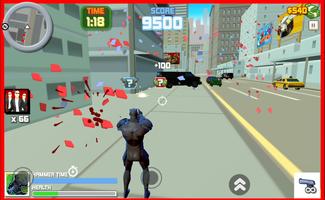 bIack Panther : Crime City Hero 截图 2