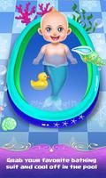 My mermaid baby care syot layar 1