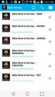 برنامه‌نما The Bible 'Word' of the Day عکس از صفحه